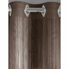 Cortina 2,30x3,00 Marrom Ellen Luxo Moderna