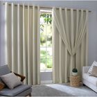 Cortina 2,60x4,00 Bege Bruna Sala De Estar