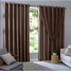 Cortina 2,60x4,00 Marrom Bruna Quarto