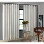 Cortina 2,70x3,00 Bege Jamile Para Sala De Estar