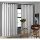 Cortina 2,70x3,00 Branco Jamile Em Tecido