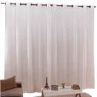 Cortina 2 60m X 1 60m Cetim Amassadinho - Pérola