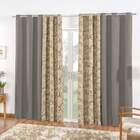 Cortina 2 Metros (2m X 1 7m) Dublin Rústica - Chumbo