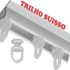 Cortina 2 Mts Sala Quarto Escritório Blackout Para Trilho Sui