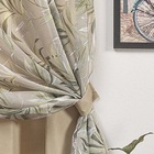 Cortina 3 0 M X 2 5m Tunisia Voil Estampado - Cáqui