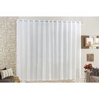 Cortina 3 Metros Voal Linho Com Forro Varão 3x2 7m 100% Polié