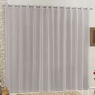 Cortina 3 Mts Sala Quarto Voal E Linho Para Trilho Suisso Bar