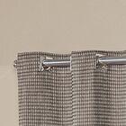 Cortina 3m Ester Varão Piquet Oxford 3,0 X 2,5 M - Marrom