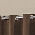 Cortina 3m Ester Varão Piquet Oxford 3,0 X 2,5 M - Marrom