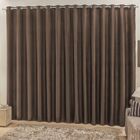 Cortina 4 Mts Sala Quarto Escritório Ráfia Para Trilho Comum