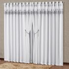 Cortina  Para Varão Cyntia 3 00m X 2 50m Sala Quarto Linha No