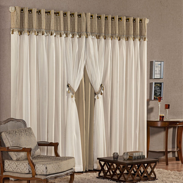 Cortina  Para Varão Nobreza 2 Metros Blackout Sala Quarto - C