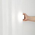 Cortina Abby Poliéster Branco 2,8x1,4m 1 Folha Inspire