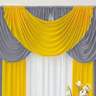 Cortina Afro 4 Metros Sala Quarto Para Varão -  Cinza