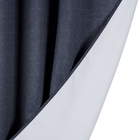 Cortina Aksel Corta Luz Preta 1,40x2,80m 1 Folha Inspire