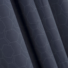 Cortina Aksel Corta Luz Preta 1,40x2,80m 1 Folha Inspire