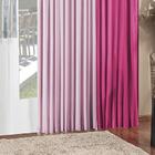 Cortina Alana Tecido Malha 4,00m X 2,50m Para Varão Simples -