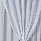 Cortina Alemanha C/ Voil Linhão Cinza 2 00m X 1 70m - Para Va