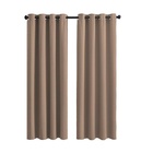 Cortina Alice 3,0 X 1,80 Para Sala/ Quarto Avelã