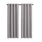 Cortina Alice 3,0 X 1,80 Para Sala/ Quarto Cinza