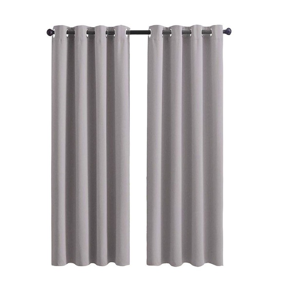 Cortina Alice 3,0 X 1,80 Para Sala/ Quarto Cinza