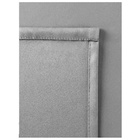 Cortina Alice 3,0 X 1,80 Para Sala/ Quarto Cinza