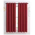 Cortina Alice 3,0 X 1,80 Para Sala/ Quarto Vermelho