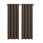 Cortina Alice Para Sala Quarto Cozinha 3,00x1,80m Tabaco