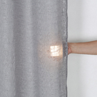 Cortina Amina Cinza 1,40x2,80m 1 Folha Inspire