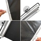 Cortina Automatica Retratil Isolamento Termico Blackout 58x125