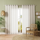 Cortina Bali Bege 4,00x2,50m 2 Folhas Inspire