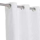 Cortina Bali Ilhós Bege 1,7x2,6m 2 Folhas Belchior