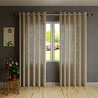 Cortina Bali Voil e Forro Bege 2,80x2,30m Inspire