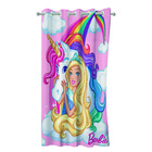 Cortina Barbie Reinos Mágicos Rosa 3,00x1,80m