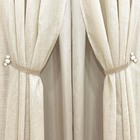 Cortina Bélgica 2 00m X 1 70m Tecido Microfibra Com Voal Ping