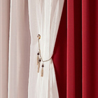 Cortina Bélgica 2 Mts Sala Quarto Blackout Para Varão - Verme