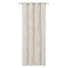 Cortina Benisa Algodão Bege e Branca 2,80x1,40m 1 Folha Inspire