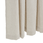 Cortina Benisa Algodão Bege e Branca 2,80x1,40m 1 Folha Inspire