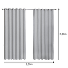 Cortina Beta Blackout 2,60x2,30m Linho
