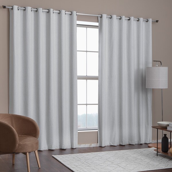 Cortina Beta Varão Linho Linho 2,6x5,4m 2 Folhas Branyl