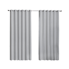 Cortina Beta Varão Linho Linho 2,6x5,4m 2 Folhas Branyl