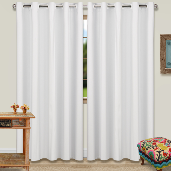 Cortina Blackout 100% Vedação - Branco -  2,80 (l) X 2,30 (a)