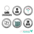 Cortina Blackout 2,80larg X 2,60alt - Sala/quarto D&c