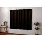 Cortina Blackout 2 Metros Tilia Varão 2,0 X 1,7 M - Marrom