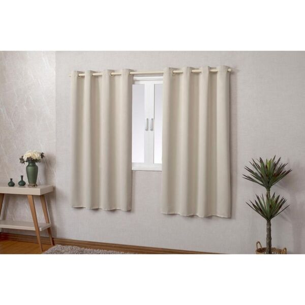 Cortina Blackout 2 Metros Tilia Varão 2 0 X 1 7 M 100% Poliés