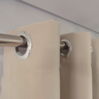 Cortina Blackout 3,80larg X 2,60alt Bege Prime  Decore&cubra