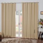 Cortina Blackout 3 Metros Tilia Varão 3,0 X 2,7 M - Caqui