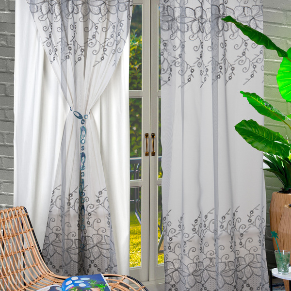 Cortina Blackout + Voil - Carolta - 2,80 (l) X 2,30 (a)