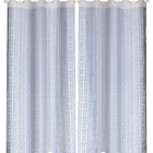 Cortina Blackout + Voil Xadrez -  Branco - 2,80 (l) X 2,30 (a)