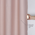 Cortina Blackout Alycia Rosa 1,40x2,80m 1 Folha Inspire